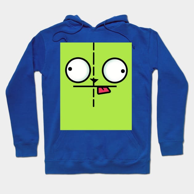 INVADER ZIM! GIR Mask Hoodie by Angsty-angst